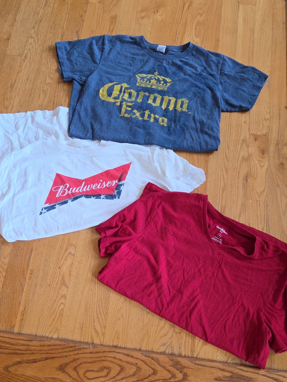 Goodfellow & Co Red Short Sleeve Crew Tee